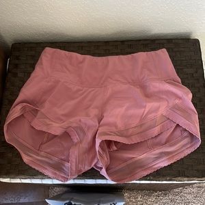 Pink Lululemon Shorts